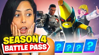 NEW MARVEL Season 4 BATTLE PASS in Fortnite [upl. by Fusco425]