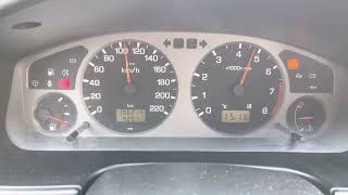 Nissan Primera P11 GA16DE 16 16V 90HP 20140 kmh acceleration stock pure sound 1999 [upl. by Hartman]