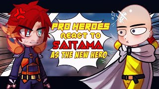 𝐏𝐑𝐎 𝐇𝐄𝐑𝐎𝐄𝐒 𝚛𝚎𝚊𝚌𝚝 𝚝𝚘 𝐒𝐀𝐈𝐓𝐀𝐌𝐀 as the new hero• part 1 OPM x MHA [upl. by Ssej]