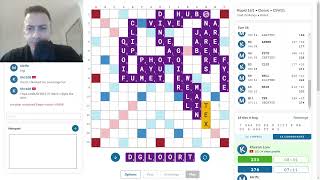 Scrabble game with commentary no464 [upl. by Hurty]