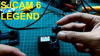 SJCAM 6 LEGEND TEARDOWN amp LENS UPGRADE [upl. by Norrehs307]