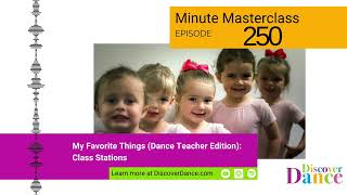 Early Childhood Dance My Favorite Things Dance Teacher Edition Class Stations [upl. by Dray]