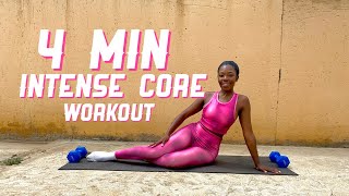 FLAT TUMMY IN MINUTES 125 Reps to a Flatter Stomach  Quick amp Effective Workout [upl. by Goldfinch]