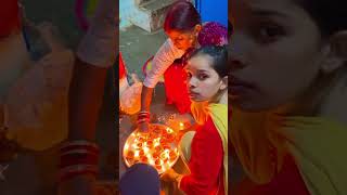 Dewali Pooja 🥰🙌🏻subscribe youtube youtybeshorts shorts video love youtubevideo kajalsingh [upl. by Leisha]