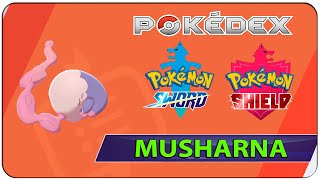 How to Catch Musharna  091 Pokemon Sword amp Shield  Galar Pokedex [upl. by Rebmaed]