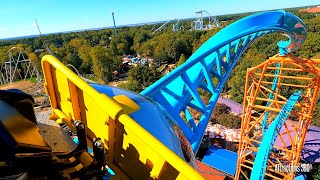 Sky Rocket II Launch Coaster  Tempesto  Busch Gardens  GoPro 9  Verbolten Coaster [upl. by Lashar]