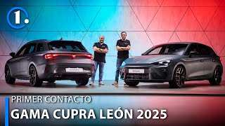 CUPRA LEÓN Y LEÓN SPORTSTOURER 2025  Análisis al restyling de la gama  Novedad  Review en español [upl. by Jollanta]