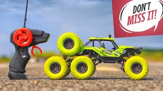 RC 8 wheel Rock CrawlerRemote control 24Ghz Stunt car unboxing [upl. by Enirehtacyram965]