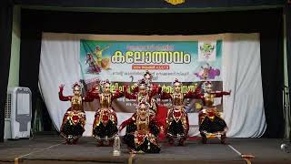 Kaliyattam Group Dance AUPS Kunhome Wayanad A grade [upl. by Nadler]