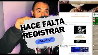 Necesitas registrar en Sadaic para subir tu canción musicos argentina sadaic routenote [upl. by Wolsky]