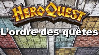 Lordre des quêtes Mai 2023  Règles HeroQuest 2021 [upl. by Ecarret]