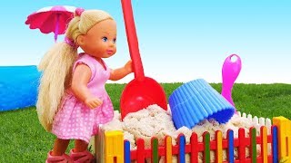 Barbie Baby Doll at the Playground Barbie Videos for Kids [upl. by Julide248]