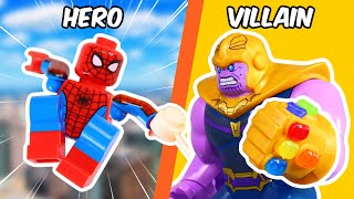 I built a LEGO SUPERHERO UNIVERSE… [upl. by Enyak]