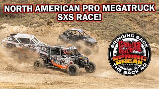 Rednecks with Paychecks Spring Break 2024 Pro Mega Truck Series SXS Racing Highlights [upl. by Cariotta692]