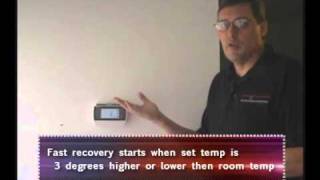 Filtrete 3M50 How to set the thermostat to work with nonheat pump systems [upl. by Hedvah]