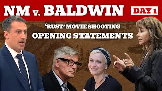 OPENING STATEMENTS  NM v Alec Baldwin  Day 1 [upl. by Gaddi]