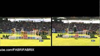 Ludger Beerbaum vs Janne Friederike Meyermpeg [upl. by Krispin396]