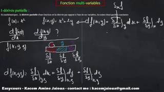 4  Complément mathématique  Fonctions multivariable et différentiel [upl. by Alset863]