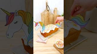 HOWTOANLEITUNG FÜR EINEN EINHORNKUCHEN 🦄🫶🏻droetker diy einhornkuchen [upl. by Haonam]