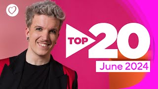 Eurovision Top 20 Most Watched June 2024  UnitedByMusic [upl. by Publias]