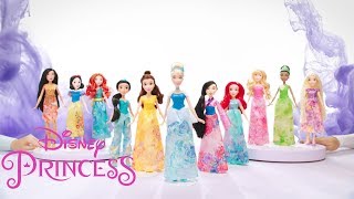 Disney Princess België  Royal Shimmer Fashion Dolls [upl. by Essyle]