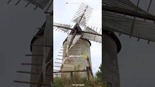 wind Mill को slow speed में क्यों चलाया जाता हैviralshort amazingfacts topamezingfacts [upl. by Ohploda]