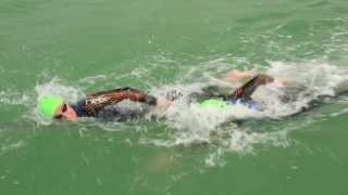 Open Water Swim Drafting Tips  Triathlon [upl. by Vickey]