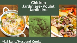 Chicken  Poulet  Jardiniere recipe  stew [upl. by Peednama]