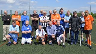 Grimsby Ancient Mariners Walking Football Club prepare for Almelo City Cup 2019 [upl. by Glasgo]