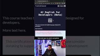 ¡APRENDE INGLÉS GRATIS para developers con freecodecapm  programacionenespañol [upl. by Ykceb714]