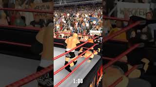 GOLDBERG VS DREW MCINTYRE MATCH 👿👹 PART2 wwe trending gaming trend goldberg shorts [upl. by Postman]