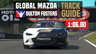 iRacing track guide  Oulton Park Fosters Global Mazda MX5 [upl. by Neil179]