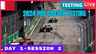 🔴F1 LIVE  2024 BAHRAIN PRESEASON TESTING  Live data Bahrain International Circuit [upl. by Francesca]