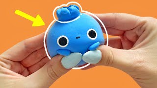 blueberry squishy WITHOUT FOAM ✨ 2024 NEW SQUISHY TUTORIAL [upl. by Annailuj]