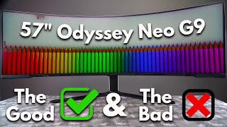 The Complete Samsung Odyssey Neo G9 Experience InDepth Review [upl. by Jecoa]