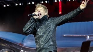 Bon Jovi sings quotWanted Dead or Alivequot live in Cardiff UK HD [upl. by Linder]