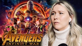 THE AVENGERS  INFINITY WAR 2018 MOVIE REACTION [upl. by Ailemor]