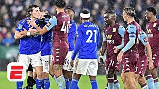 Leicester City vs Aston Villa reaction The Foxes ‘depth’ will see them through  Carabao Cup [upl. by Otecina566]