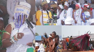 HOW BENIN POWERS WERE DISPLAYED AT THEIR 10 JANUARY VODOU FESTIVAL AT GRAND POPO BENIN 2023 [upl. by Belle]