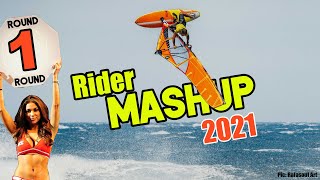 Best Windsurfing Action from all over the world  Riders Mashup 2021 [upl. by Ilahtan]