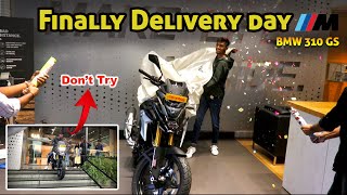 Finally Taking Delivery Of My Brand New BMW 310GS  TS07 motovlogs  telugu [upl. by Phil]