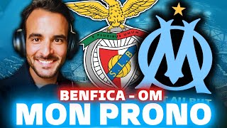 🏆 MON PRONO POUR BENFICA  OM  La dernière chance [upl. by Anzovin432]