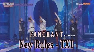 OFFICIAL FANCHANT GUIDE New Rules  TXT 투모로우바이투게더 [upl. by Ennagrom]