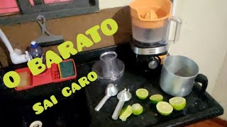 O barato sai caro  MULTI PROCESSADOR PHILIPS WALITA PowerChop 1000w [upl. by Nonnahc]