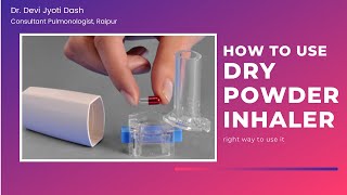 How to use Dry powder Inhaler [upl. by Bernj]