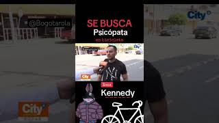 Bogotá  Se busca ciclista que “navajea” transeúntes en las calles de Kennedy [upl. by Pirnot]