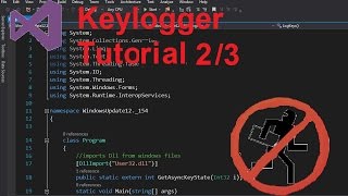 C Remote Keylogger with email sending 23 [upl. by Akerdnuhs707]