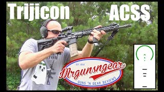 Trijicon TA44 15x ACOG With ACSS Reticle Review HD [upl. by Aniara309]