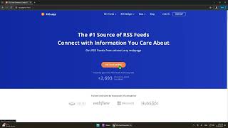 How to create RSS Feed from any Website [upl. by Tnomed995]