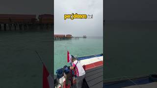 Part 1 trip derawan derawan derawanisland tripderawan maratua [upl. by Gylys]